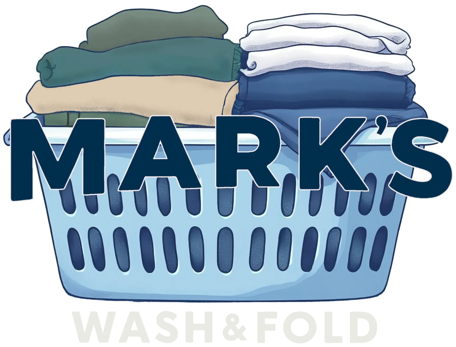 Mark's Dry Cleaning Logo